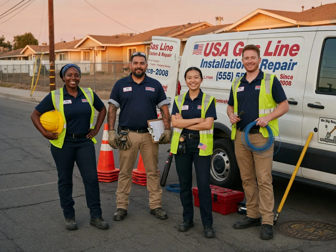 Gas Line Installation company in Saint Gabriel, LA